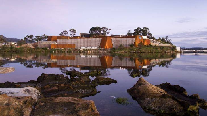 Tourist attraction: The Museum of Old and New Art, known as MONA, is one of Hobart's big drawcards. Photo: Peter Mathew