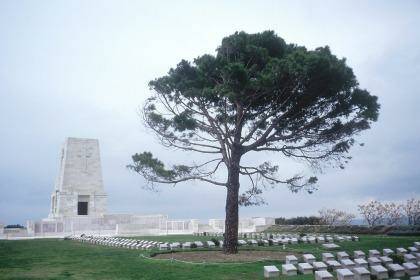 Lone Pine Memorial and Cemetery, Anzac Cove, Gallipoli, Turkey. Photo: Warwick Kent