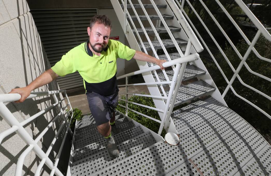 Albury’s Sean Hay, 33, is struggling to gain an apprenticeship because of his age. Picture: JOHN RUSSELL