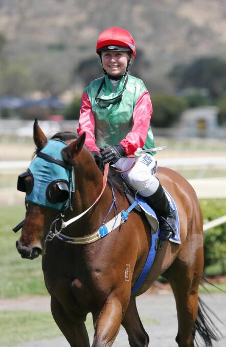 Emerging jockey Brooke Sweeney will be chasing her first city success at Sandown today.