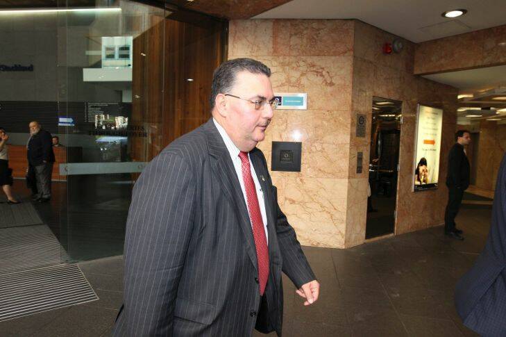 The ICAC hearing into Ryde Council. CR Artin Etmekdjian leaves the inquiry. Photo: Peter Rae Friday 20 September 2013

photo.JPG Photo: Peter Rae