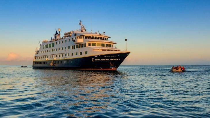National Geographic Endeavour II will sail year-round in the Galapagos Islands.  Photo: Ralph Lee Hopkins