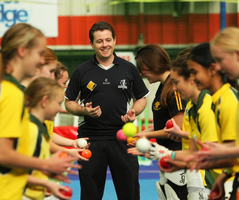 Victorian Bushrangers assistant coach Lachlan Stevens will coach one of the women’s Big Bash League teams this summer, and believes women’s cricket in regional areas is set to take off. Picture: MATTHEW SMITHWICK