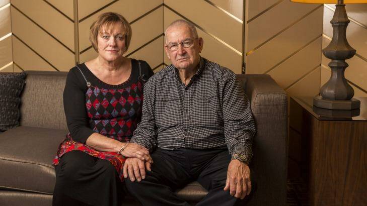 John and Kaylene Mann, who lost a total of four relatives on Malaysia Airlines flights MH17 and MH370. Photo: Glenn Hunt