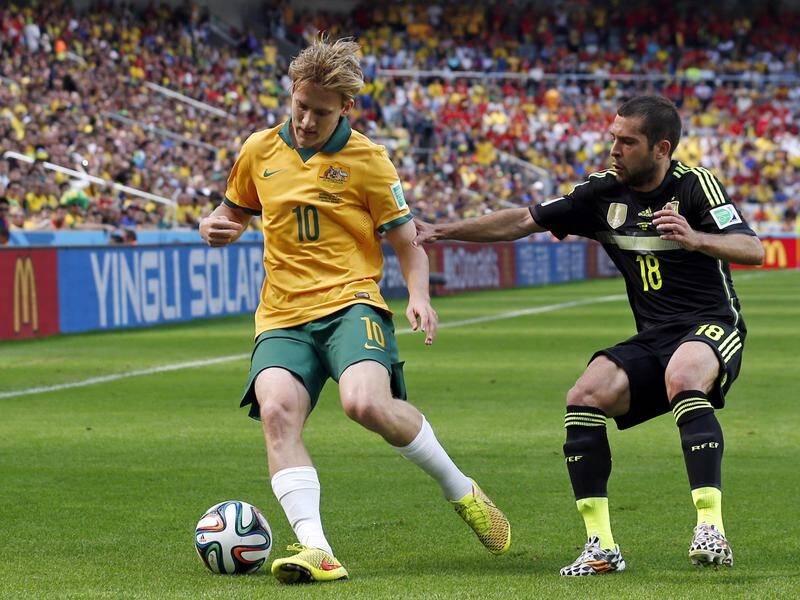 The forgotten Socceroo: Ben Halloran is shooting for his second World Cup in green and gold.
