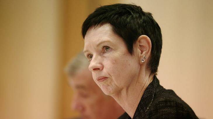 Former Department of Parliamentary Services Secretary Carol Mills. Photo: Alex Ellinghausen