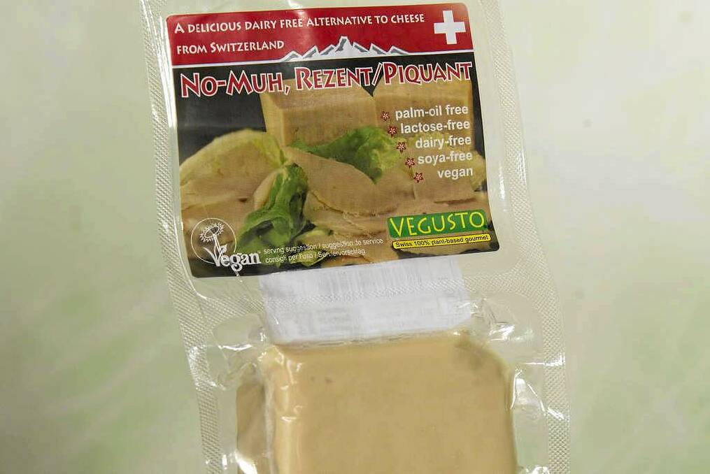 Vegusto vegan cheese gets a big wrap from Marieke Hardy. Photo: Simon O'Dwyer