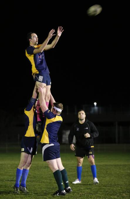 Secondrower Tom Rowan will be the go-to man in the lineout when the Albury Wodonga Steamers travel to Griffith for the final round of SIRU action today. Picture: JOHN RUSSELL