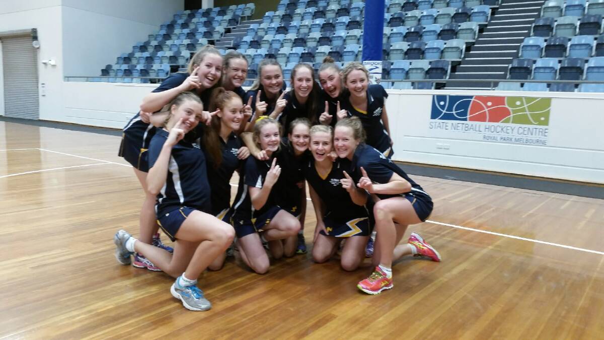 Albury Netball’s 17-and-under Regional State Champion’s League champions.