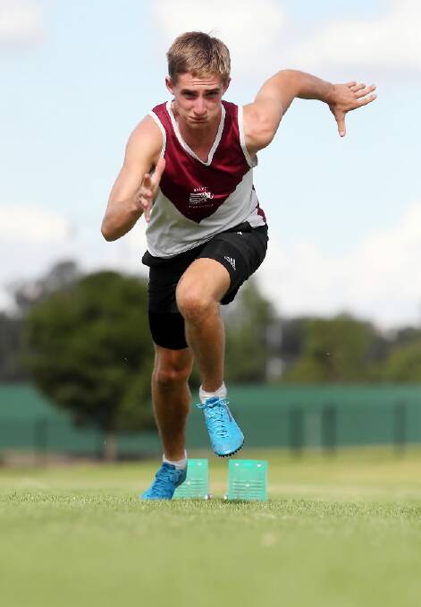 Variety helps Wodonga’s Jackson Whiley be such a fine heptathlete. Picture: JOHN RUSSELL
