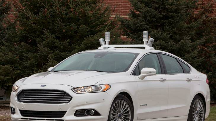 Testing continues on Ford's driverless vehicles, including across Silicon Valley in the US. Photo: Ford