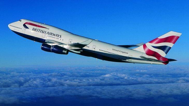 British Airways Boeing 747-400. Photo: Supplied