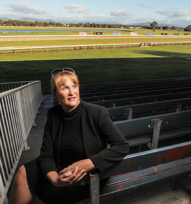 Ann McHardy is the first woman to join the Albury Racing Club committee. Picture: DYLAN ROBINSON