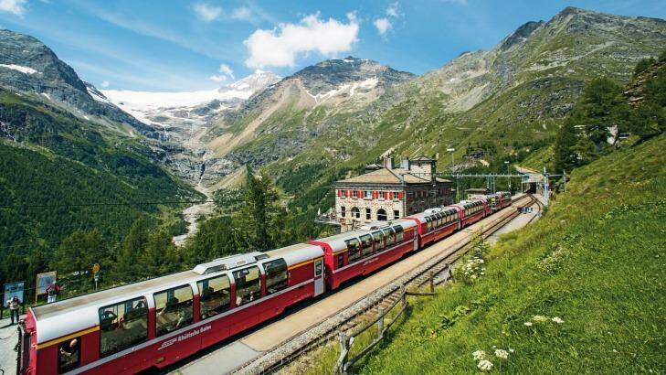 Take your time and try a classic Swiss rail journey.