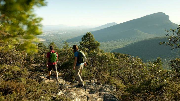 The Grampians Peaks Trail is expected to generate more than 80,000 visitor nights and an economic benefit of $6.4 million a year. Photo: Rob Blackburn