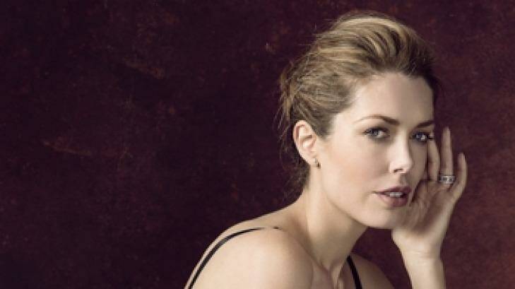 Model citizen: Tara Moss has vowed to fight for victims of domestic violence. Photo: Peter Brew-Bevan