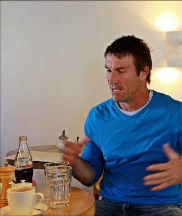New man: Pat Cash, now 49, is a changed man from the abrasive character who won WImbledon in 1987. Photo: Ben Rushton