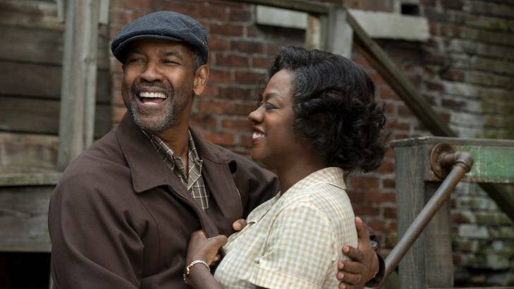 Denzel Washington and Viola Davis also appeared in the Broadway play of <i>Fences</i>. Photo: David Lee