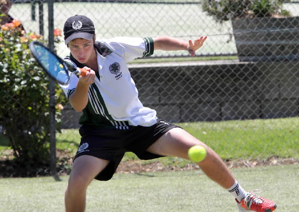 Mitchel Wilson helped Brisbane Boys College to the national challenge title. Picture: PETER MERKESTEYN