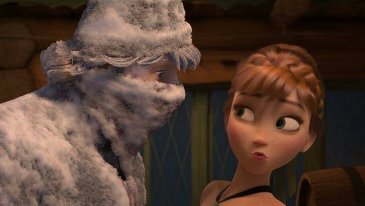 <i>Moana</i> subverts the princess-movie magic formula even more than <i>Frozen</i> (pictured).  Photo: Disney