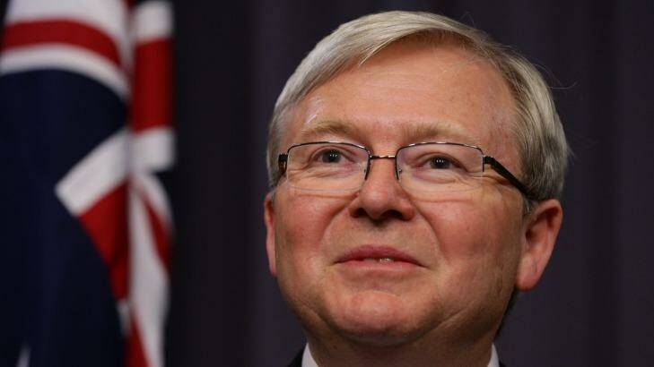 Former prime minister Kevin Rudd says another country offered to nominate him for UN Secretary General. Photo: Alex Ellinghausen