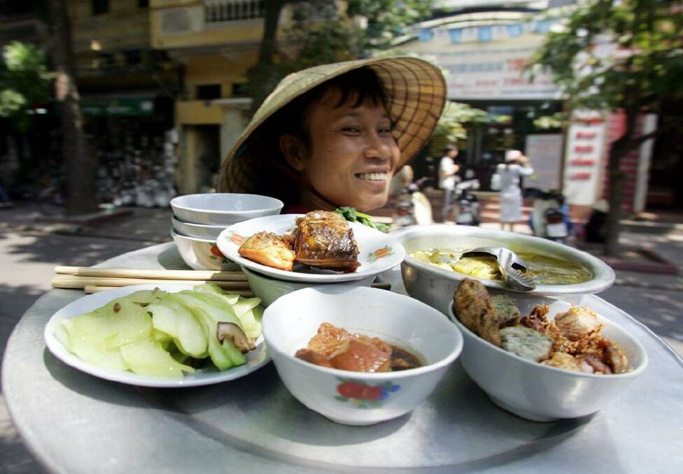 Vietnam has beautiful food, beautiful people.