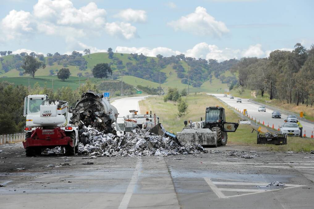 Driver killed after broken-down truck stops on freeway