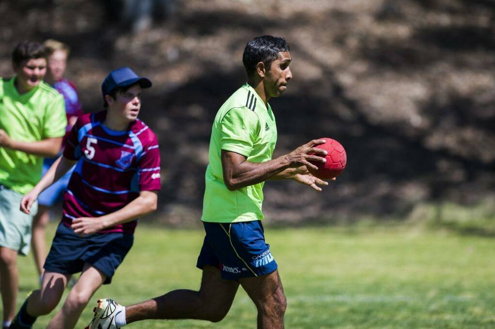 Andrew Walker shows his skill during the inaugural Buroinjin Challenge. Photo: Rohan Thomson