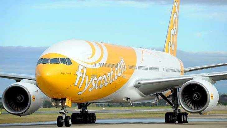Scoot, which flies between Australia and Singapore, is one of the world's cheapest airlines, based on cost per kilometre. Photo: James Morgan