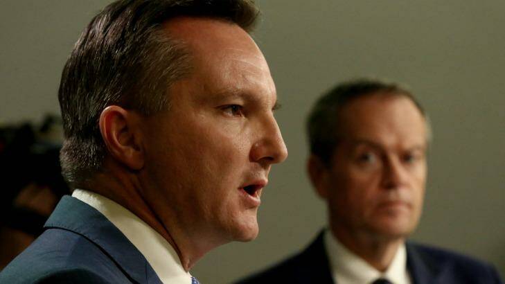 "This approach isn't the best way to address inequalities in the system": Shadow treasurer Chris Bowen. Photo: Alex Ellinghausen