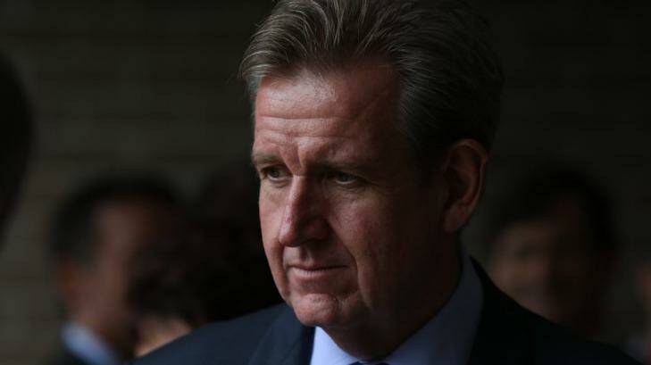 NSW premier Barry O'Farrell has announced his resignation following revelations at ICAC. Photo: Anthony Johnson