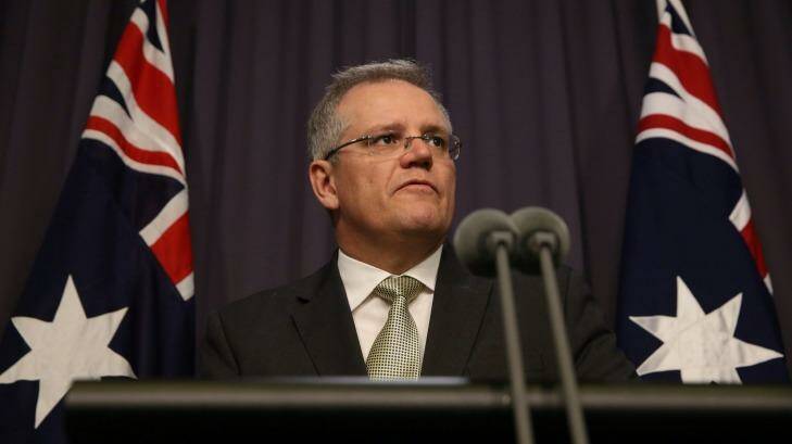 Immigration Minister Scott Morrison denies he's pushing for broader responsibilities but colleagues say otherwise. Photo: Andrew Meares