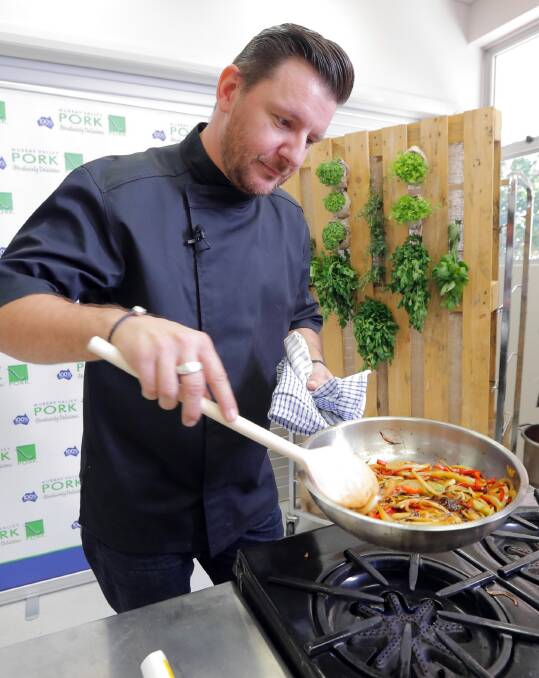 Manu Feildel cautions against excluding whole food groups from a diet. Picture: KYLIE ESLER