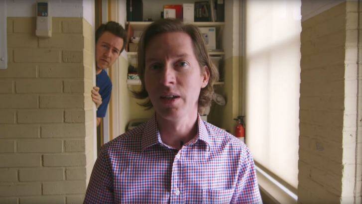 Wes Anderson teases Isle Of Dogs on Edward Norton's Crowd Rise. Photo: Crowd Rise
