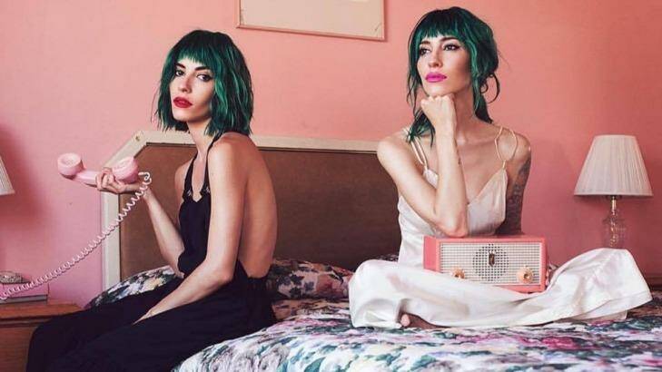 The photo that sparked the online backlash to the Veronicas' weight. Photo: Facebook