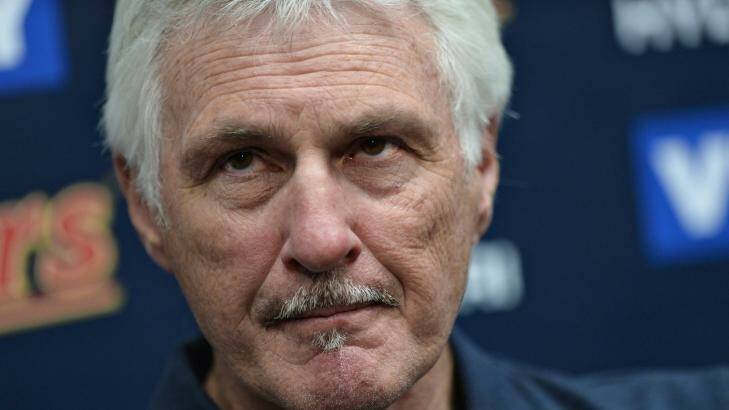 Mick Malthouse says his conduct hasn't changed in recent seasons. Photo: Justin McManus