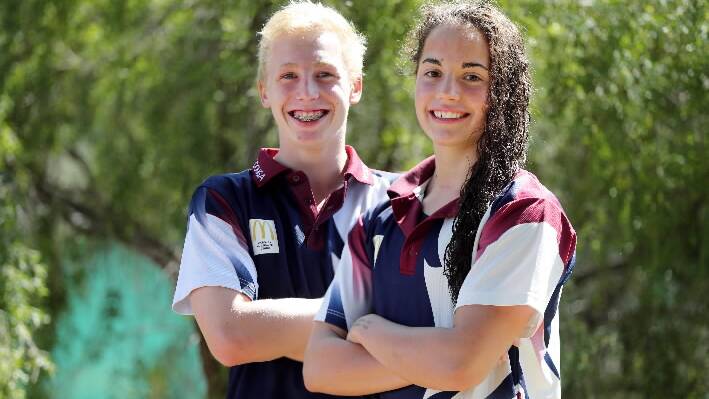 Heath MacLeod and Olivia Plunkett broke records at the weekend’s swimming championships.
