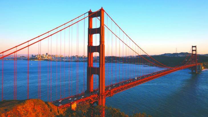 Head over San Francisco's Golden Gate Bridge to raffish Sausalito.