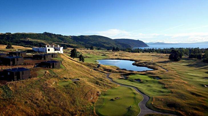 Rooms with a view: Guests at the Lodge at the Kinloch Club enjoy stunning vistas of rolling fairways and Lake Taupo. Photo: Supplied
