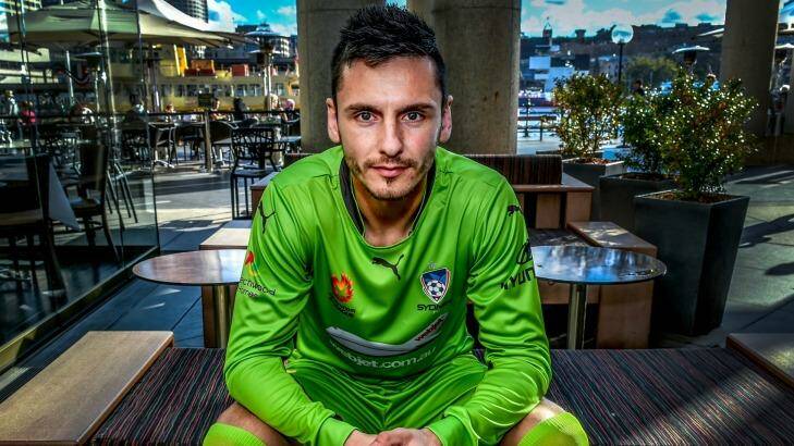 Looking forward: Sydney FC's Vedran Janjetovic is keen to put last year's disappointment behind them. Photo: Brendan Esposito