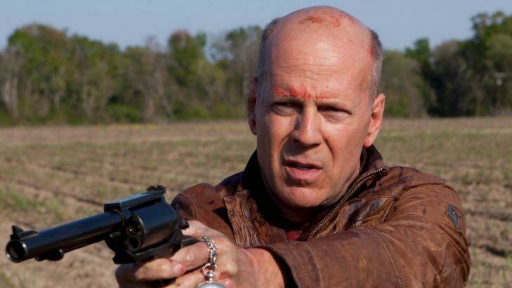 Bruce Willis in Looper.