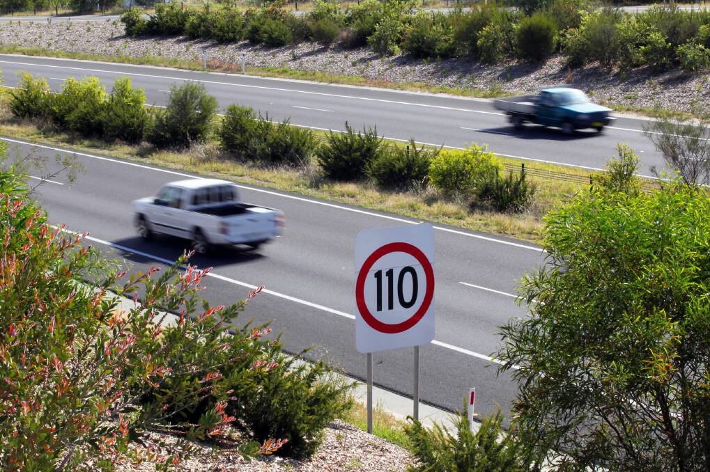Break the highway speed limit and look forward to walking, warn police.