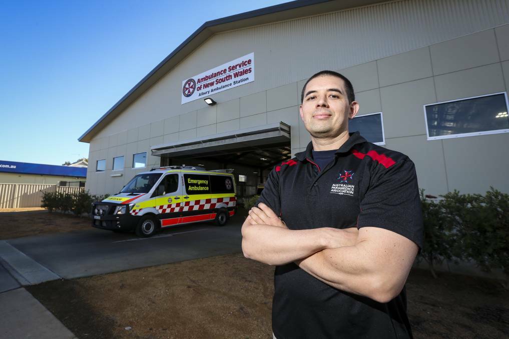 Albury Paramedic James Kydd