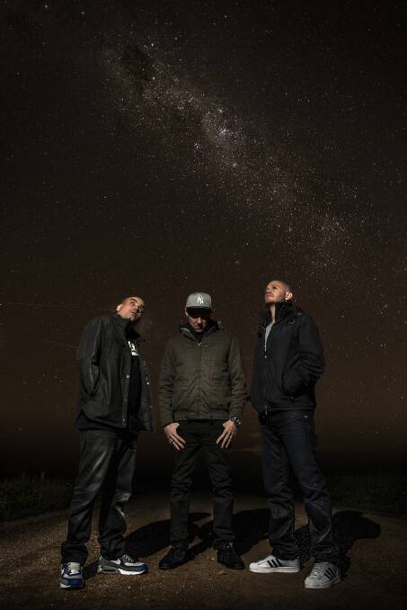 Hilltop Hoods' Cosby Sweater tour hits Kinross Woolshed Hotel November 15.