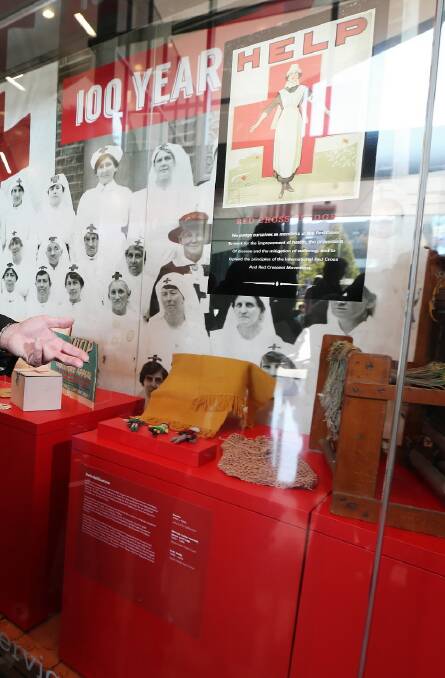 Red Cross: 100 Years exhibition.