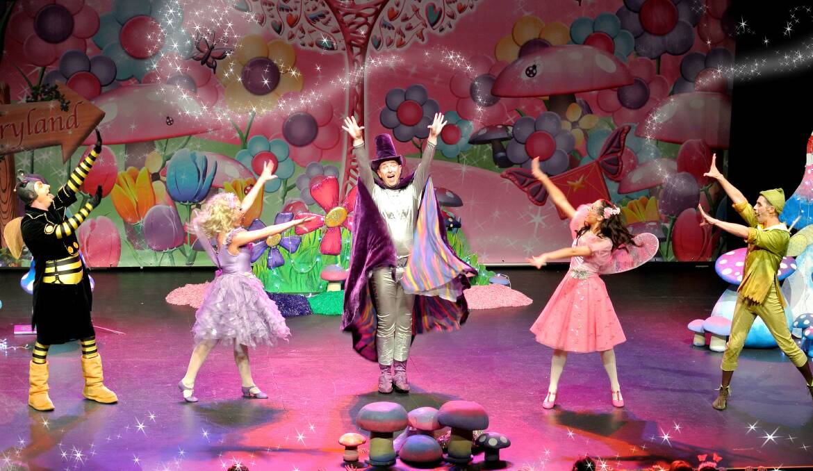 SPARKLING SING-A-LONG: Jump Jump Star is the new live stage show by children's favourites The Fairies, 11am, Tuesday, October  7 at the Albury Entertainment Centre, Albury
