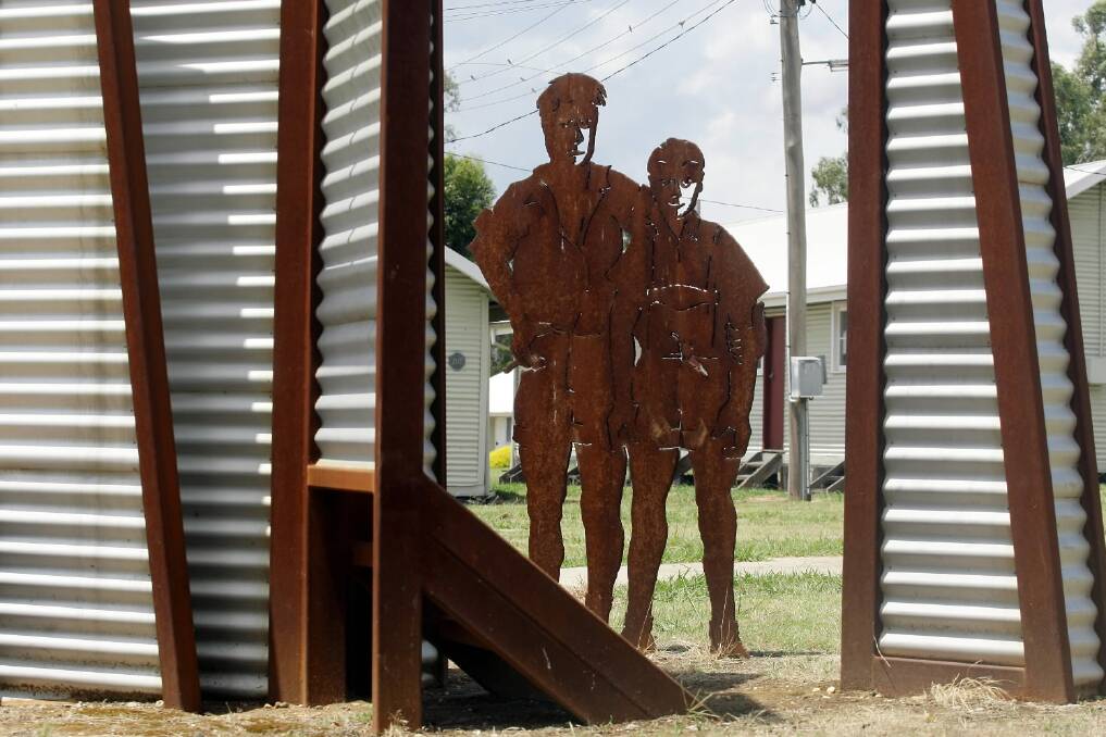 MULTICULTURAL PAST: Block 19, part of the Bonegilla Migrant Experience. Picture: JOHN RUSSELL