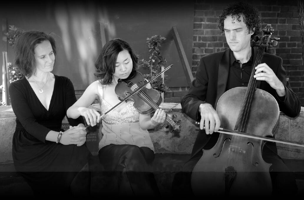MUSICAL THREESOME: The Orpheus Piano Trio – pianist Helena Kernaghan, violinist Kaori Sparks and cellist Sam Goble – will launch their debut CD with a 2pm concert at St Matthew's Church, Albury on Sunday, October 12. They’ll also perform at Wangaratta’s Holy Trinity Cathedral (where the CD was recorded in November last year), at 2pm on October 26.