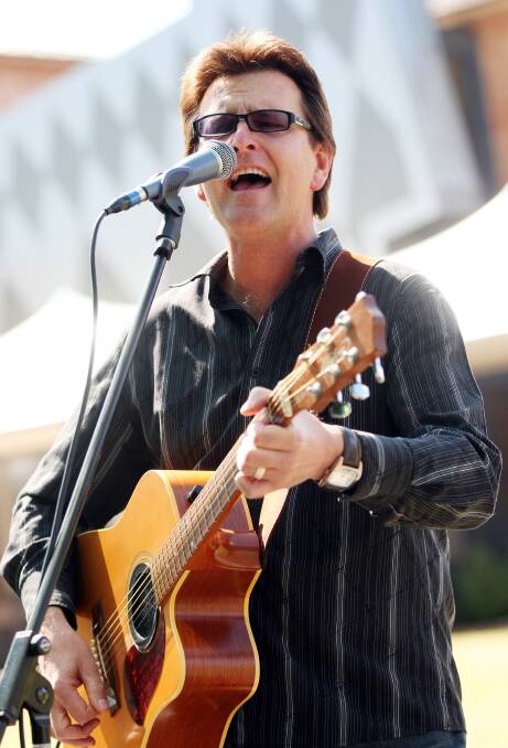 Border singer-songwriter Paul Gibbs. Picture: JOHN RUSSELL