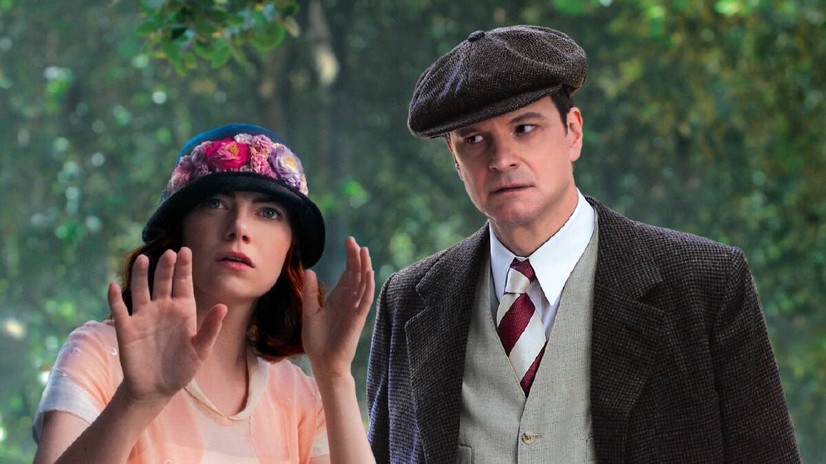 Set in the 1920s on the opulent Riviera in the south of France, the new Woody Allen romantic comedy  Magic in the Moonlight follows the exploits of a master magician (Colin Firth) who is trying to expose a psychic medium (Emma Stone) as a fake.  Premieres Thursday, August 28, Regent Cinemas, Albury.